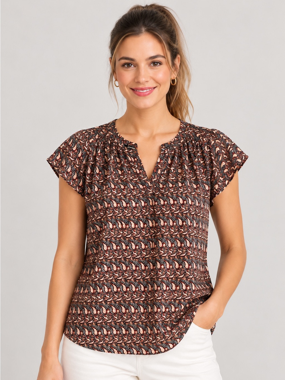 🎉5 for $45🎉  Banana Republic top blouse shirt size S